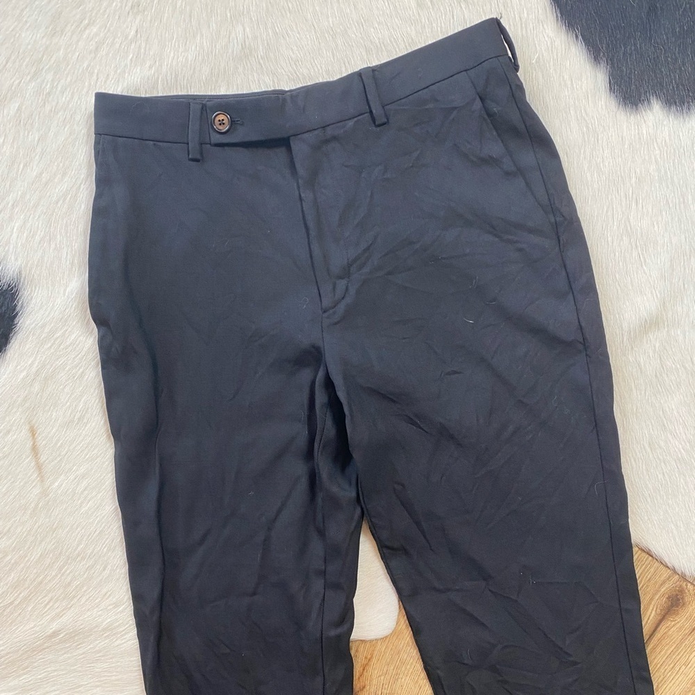 Celine black ankle cropped trousers - Picture 3 of 10